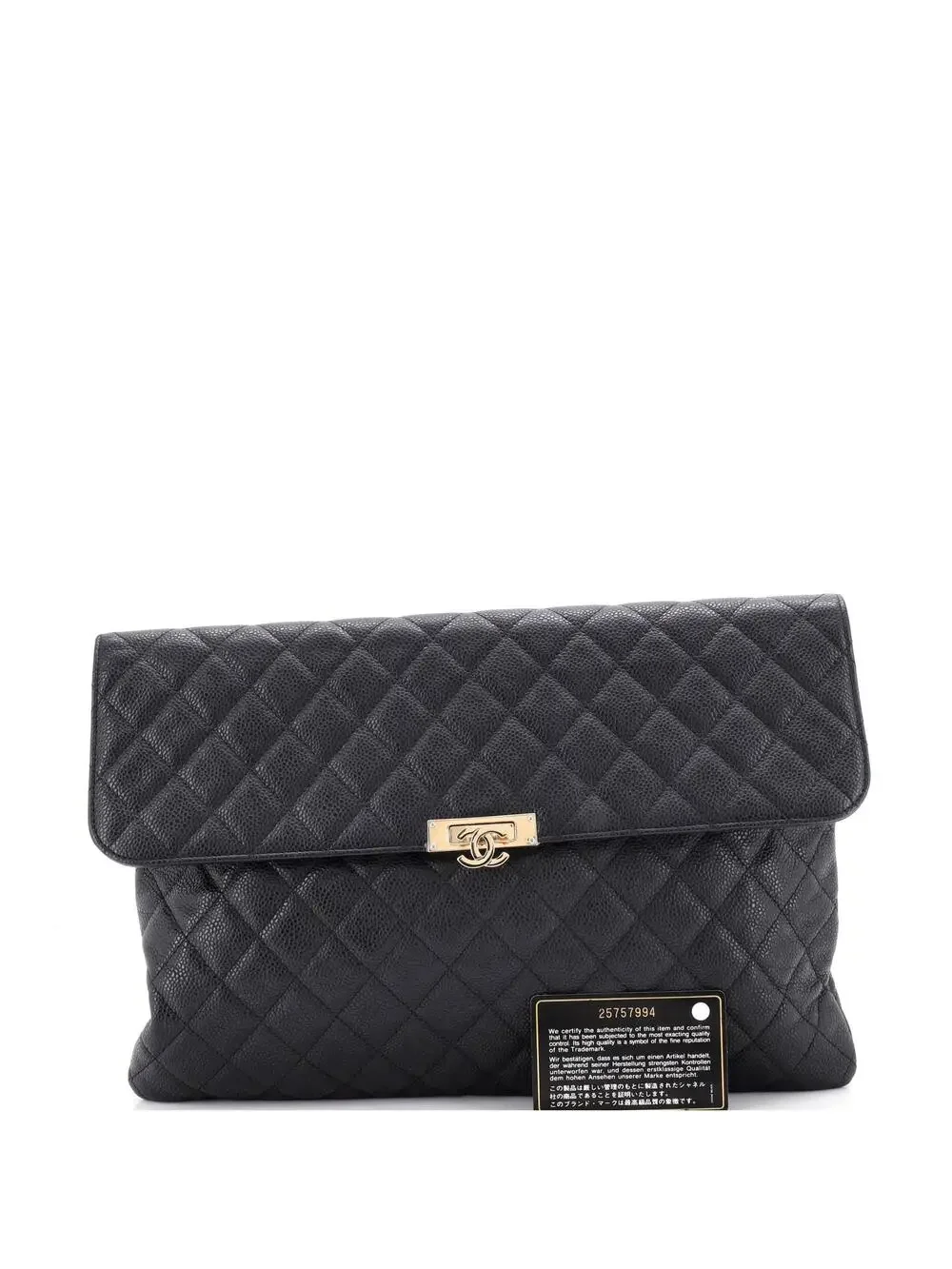 Chanel Golden Class O Case Clutch #322546C18B